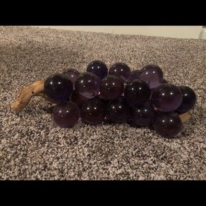 Vintage/ Antique purple glass grapes